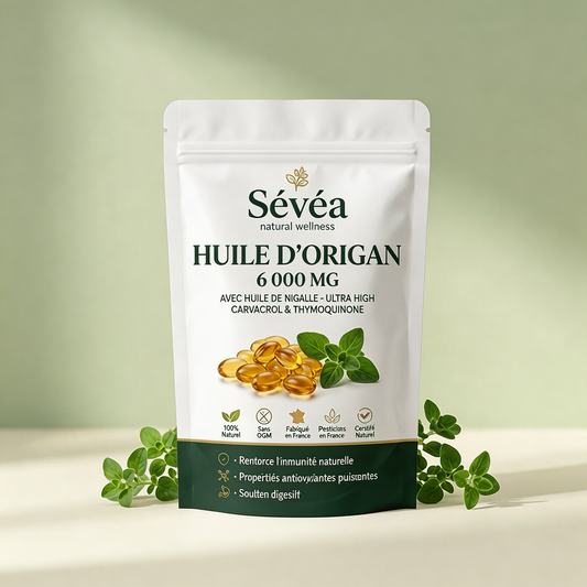 Sévéa® Huile d'Origan — Softgels Immunité & Santé Intestinale